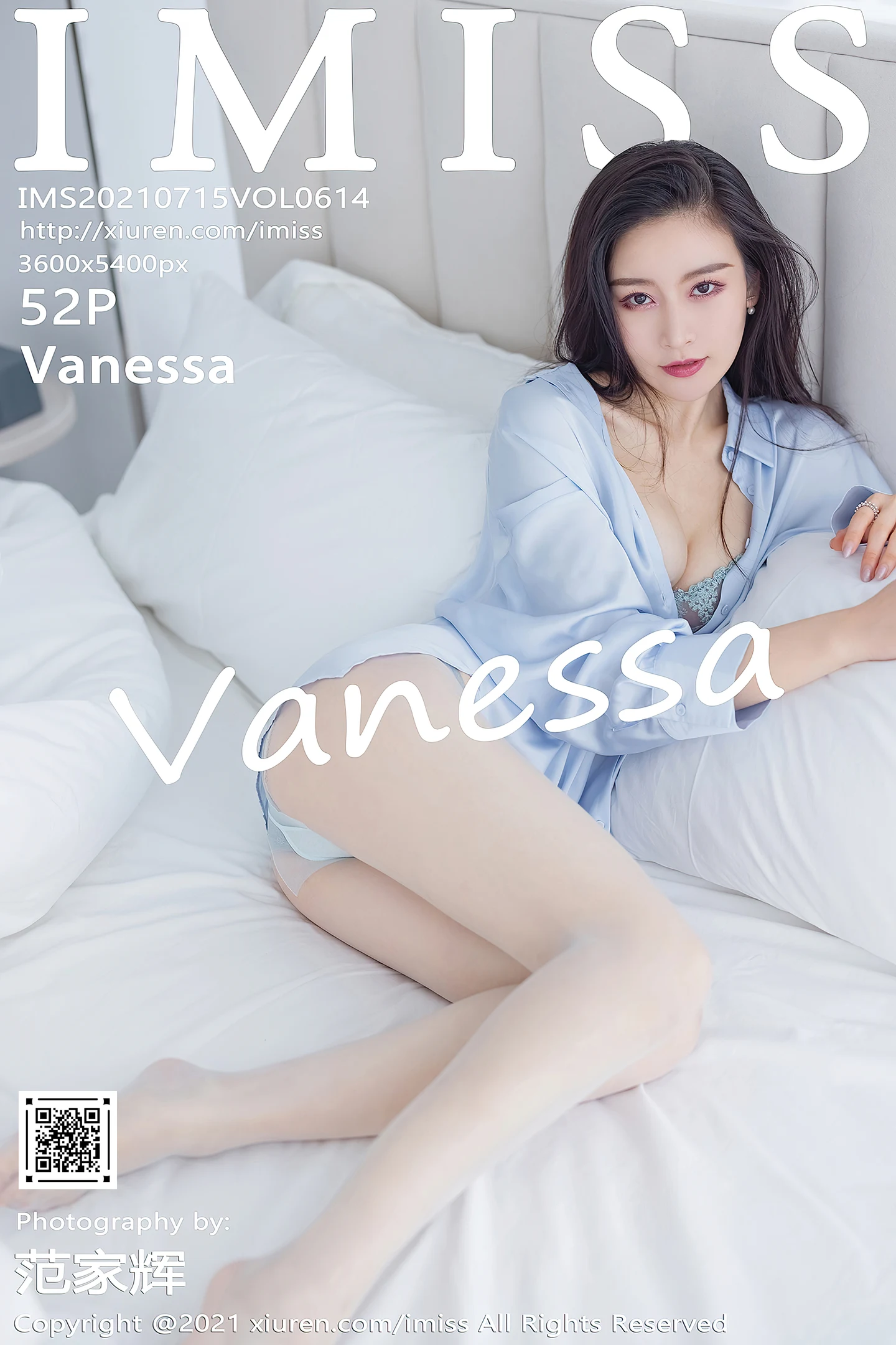 [IMISS爱蜜社]Vol.614_气质美女Vanessa女友视角主题大号衬衫配性感内衣诱惑写真52P-秀人网 - XiuRen.Pro
